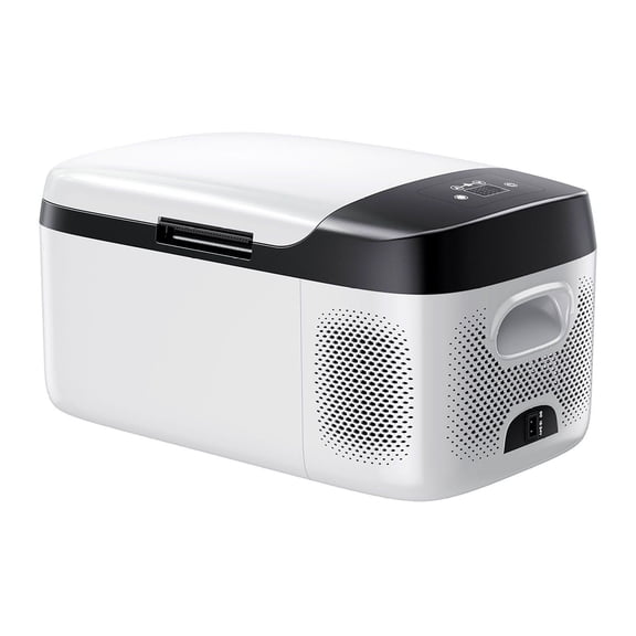 Car Refrigerator, 16QT Portable Car Fridge with App Control - DC 12/24V & AC 100-240V Compressor Cooler -4F to 68F for RV, Camping, Fishing, Road Trips