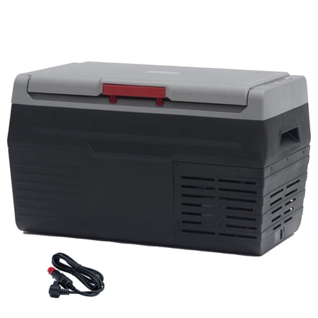 Car Refrigerator 20L Electric Cooler 12/24V Convertible Freezer -4?-68? Portable Camping Truck RV Travel