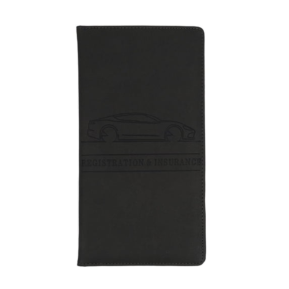 Car Registration & Insurance Card Holder With Shut Vehicle Glove Box Car Organizer For Documents Cards License