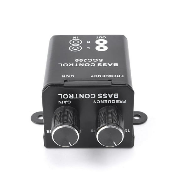 Car Regulator Amplifier Automatic Bass Subwoofer Stereo Equalizer Controller 4 RCA ,Efficient