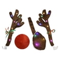 thumbnail image 1 of Car Reindeer , Car Kit with LED Lights,Reindeer Car Kit ,Nose,Tail,Christmas Decorations for Car, 1 of 7