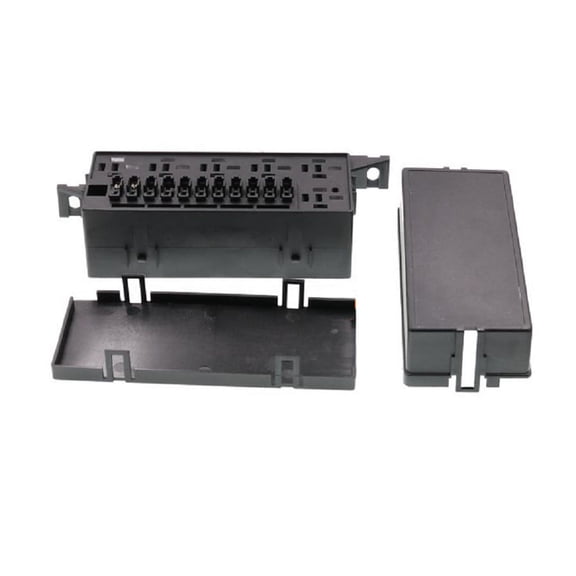 Car Relay Fuse Box High Temperature Resistant 11-way fuse box 6 relays 11 fuses