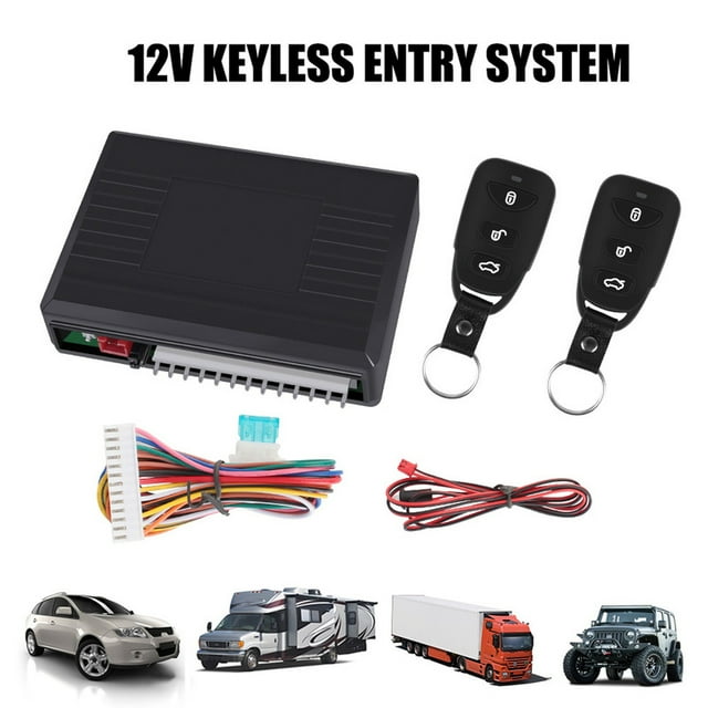 Car Remote Central Door Lock Keyless Control Kit Alarm System Remote