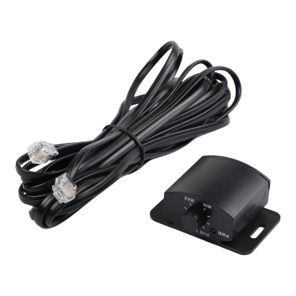 Car Remote Control Subwoofer Volume Adjuster, 5m, 4-core (6-pin optional)