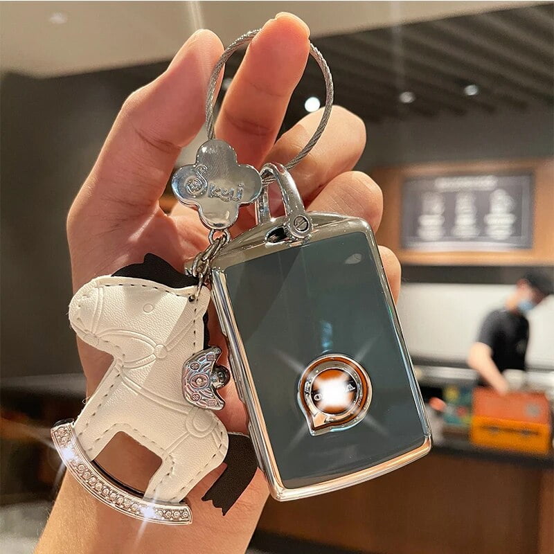 Car Remote Key Case Cover Shell Fob Keyring for Volvo XC60 S60 S90 XC40 XC90 V60 V90 Holder Bag Protector Accessories