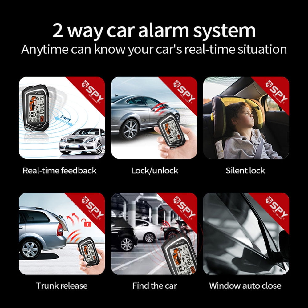 Car Remote Starter System, Keyless Entry BT Engine Starter Central Lock