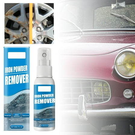Car Remover Spray Powerful Powder for Metal Paint Cleaning and Restoration