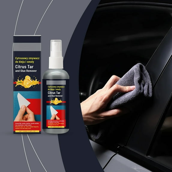 Car Remover Spray for Paint and Glass Efficient Cleaning Agent Formula