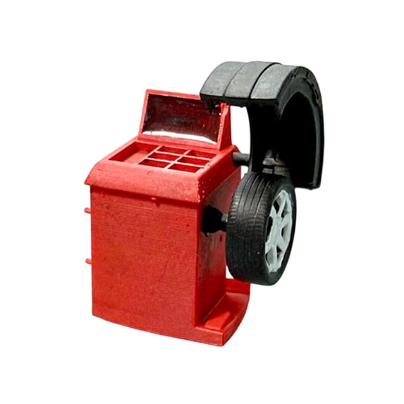 Car Repair Shop Model Miniature Auto Repair Tool Workshop Equipment Plastic Material for Kids Diorama Play