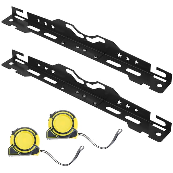 Car Repairing Tools Toe Plates for Truck Toe Alignment Tool Plates Portable Wheel Alignment Tool with 2pcs Tape Measure