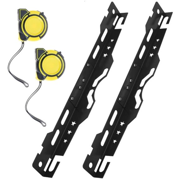 Car Repairing Tools Toe Plates for Truck Toe Alignment Tool Plates Portable Wheel Alignment Tool with 2pcs Tape Measure