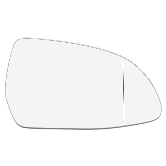 Unique Bargains Car Right Rearview Mirror Glass Heated with Backing Plate 51168291220 for BMW X5