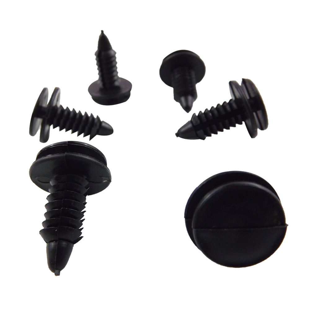 Car Rivets Fasteners Fit for Dodge Ram 1500 2500 3500, Plastic, 100 Pcs