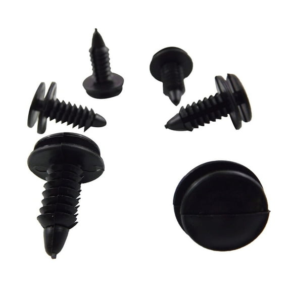 Car Rivets Fasteners Fit for Dodge Ram 1500 2500 3500, Plastic, 100 Pcs Fits select: 2003-2006 DODGE RAM 1500 ST/SLT, 2005-2007 JEEP GRAND CHEROKEE LAREDO/COLUMBIA/FREEDOM