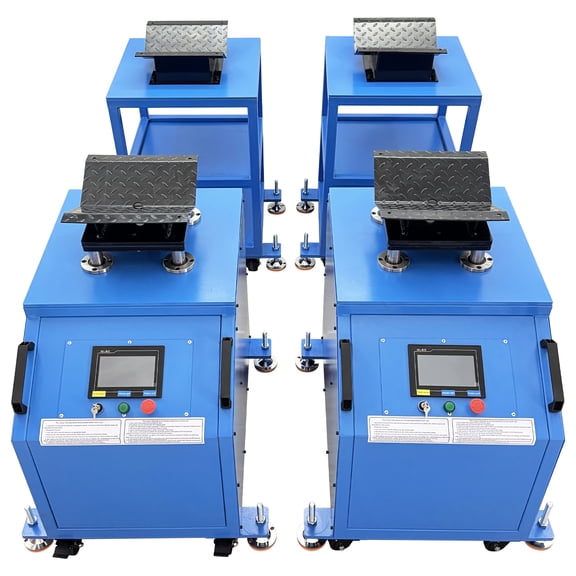 Car Road Simulation Machine Chassis Abnormal Noise Detector 110V 6600lb Lifting Capacity Touch Screen VFD Control