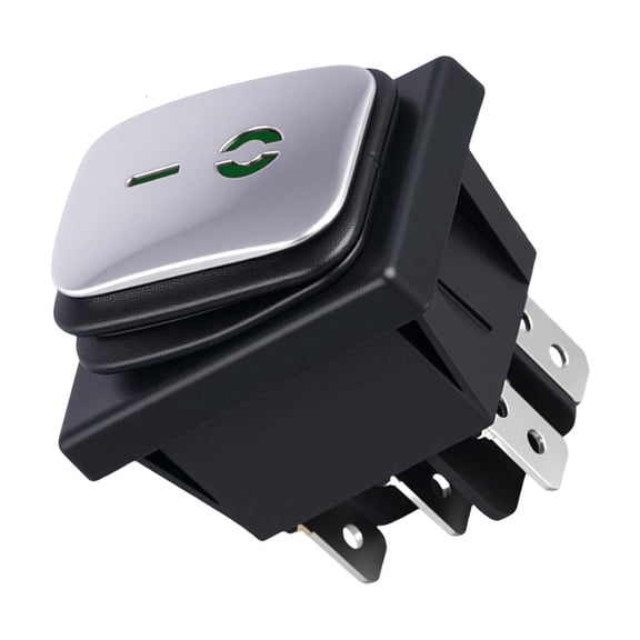 Car Rocker Toggle Switches 16A/220V LED Lighted Rocker Switches 6 Pin