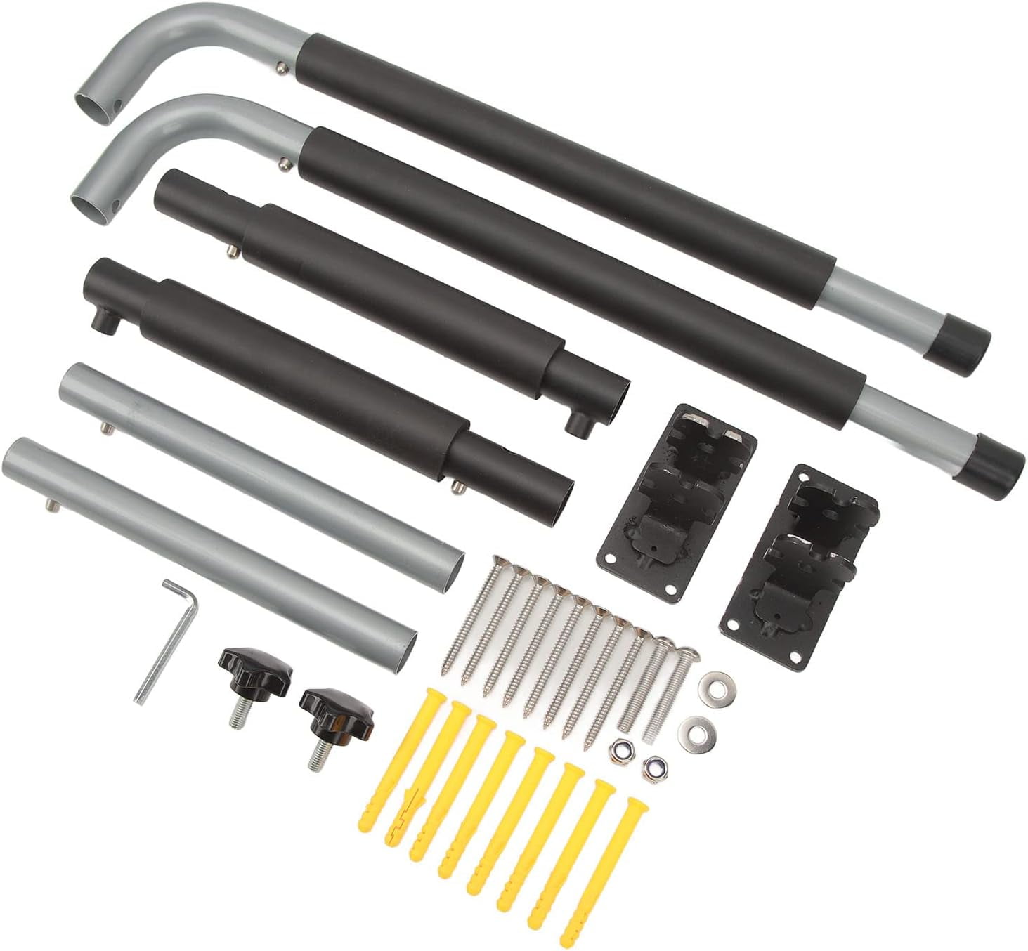 Car Roof Box Wall Mount Rack Foldable Telescopic 50KG Load Bearing Kayak Storage Hooks Hanger