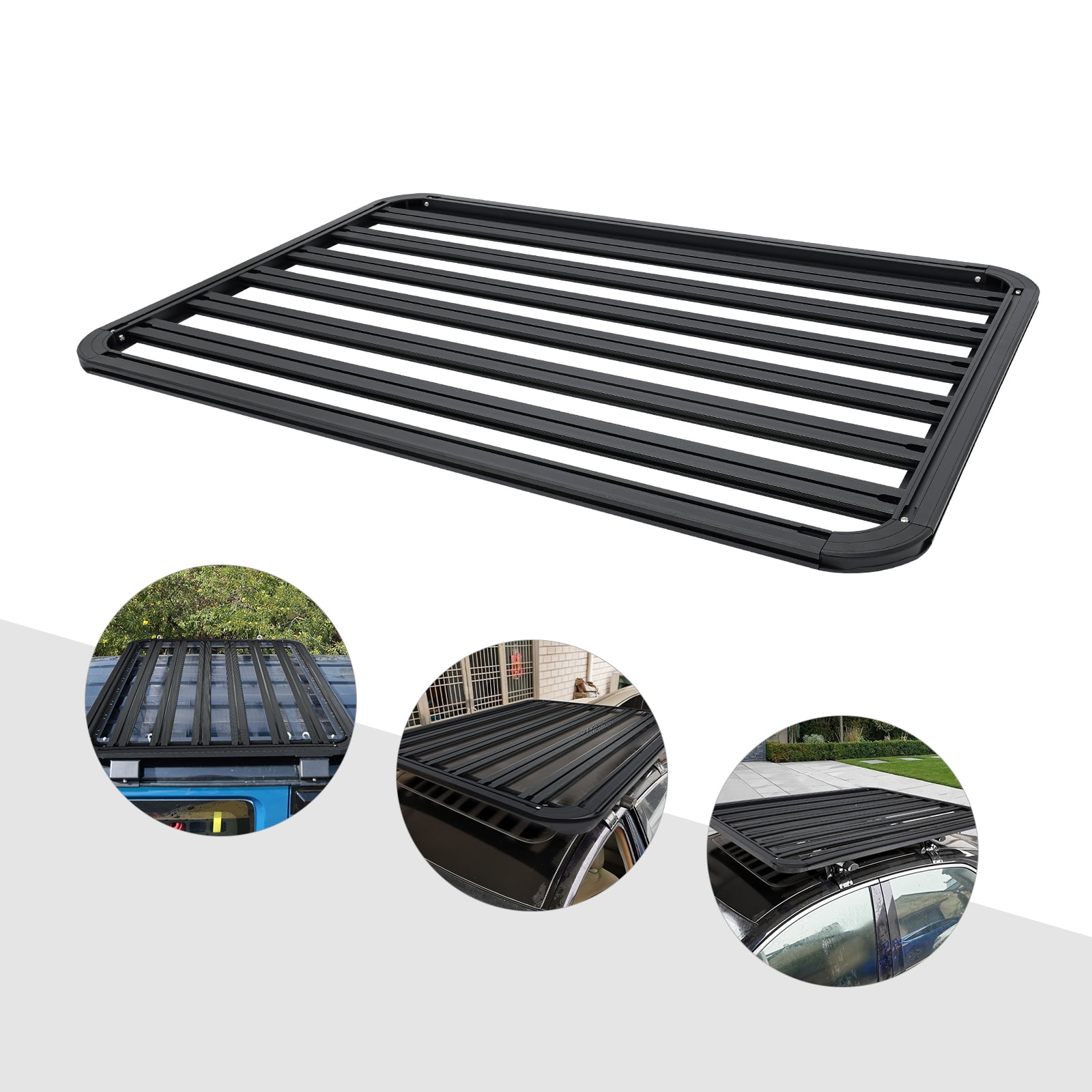 Car Roof Cargo Rack, 330lbs Luggage Capacity, Aluminum Alloy, Ideal for ...