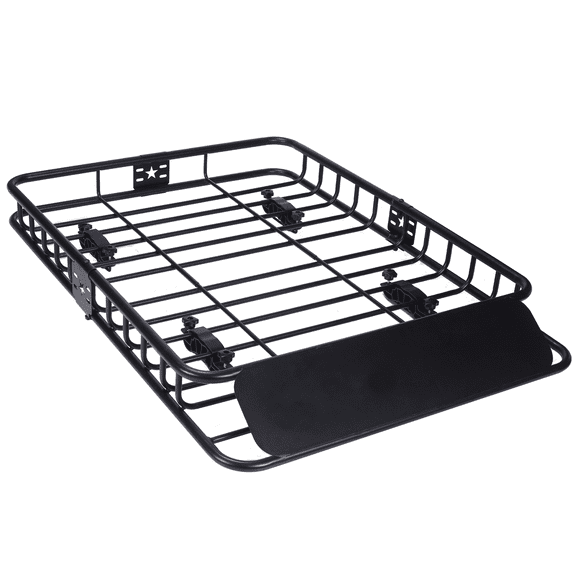 Car Roof Rack Basket, Car Luggage Rack, Heavy Duty Rooftop Cargo Carrier, Car Top Luggage Holder Basket Rooftop Cargo Carrier For Suvs, Trucks, Vehicles