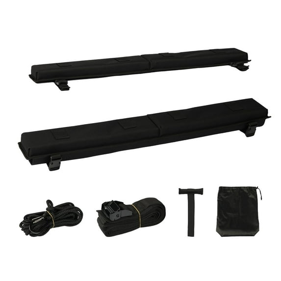 Car Roof Rack Pads for Crossbar - Holds 176lbs, Perfect for Kayak Canoe Surfboard - Anti-Slip Design