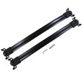 thumbnail image 1 of Flroha 2PCS Roof Rack , 36" Roof Rack Croass Bars for 2010-2017 Chevy Equinox/GMC Terrain.  Anti-Theft Lock Mechanism Black Matte Aluminum Anti-Corrosion croassbars with Gap- 200 lbs Load Capacity, 1 of 9