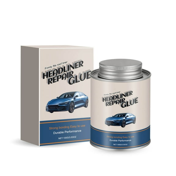Car Roof Repair Adhesive, 100Ml Waterproof Sealant Glue For Damaged Auto Roof And Vehicle Surface Patch, 4.3X2.6X1.4In 0.42Lb