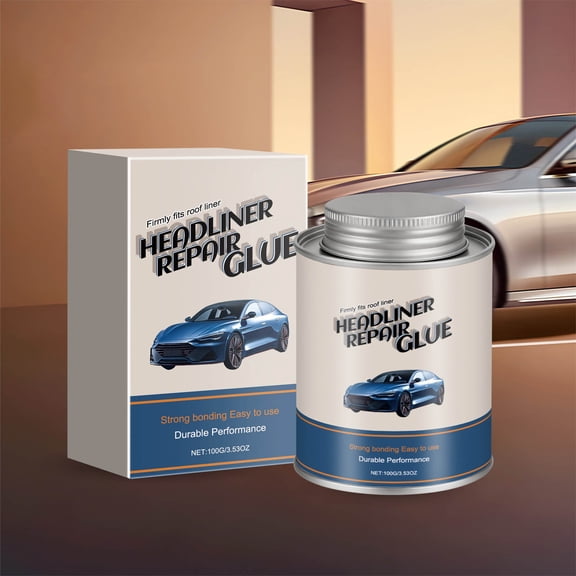 Car Roof Repair Adhesive 100ml,Waterproof Sealant Fix Leaks Durable Long-Lasting,Versatile Application Easy Use Strong Adhesion,Ideal for Metal Plastic Roof Surfaces Cars Trucks SUVs-A