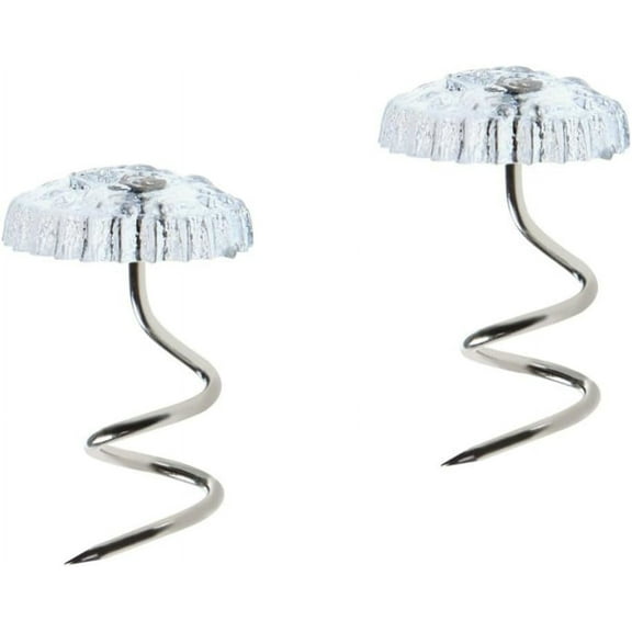 Car Roof Repair Fabric Upholstery Screw Twist Pin For Headliner Soft Ceiling - Round Shape S 20 Pack, as described