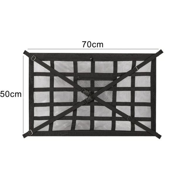 Car Roof Storage Bag Interior Cargo Net Breathable Mesh Bag Car Ceiling Storage