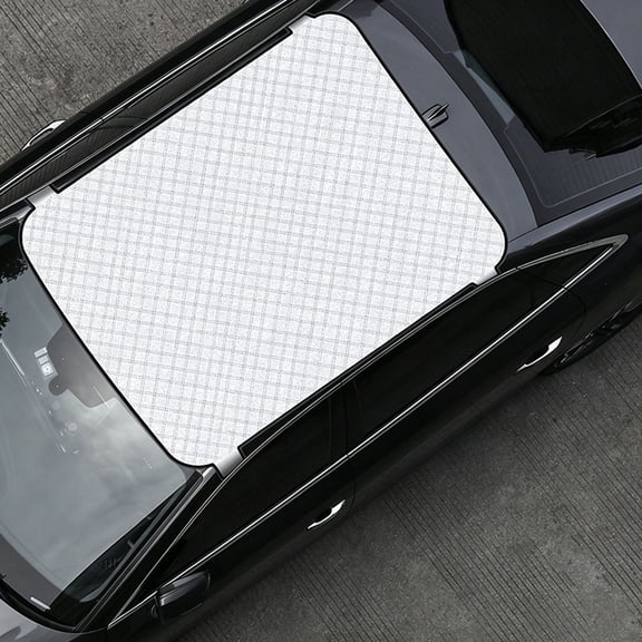 Car Roof Sunshade Cover Exterior Heat Reflective UV Protection Sun Blocker for Vehicle Roof 45.3*49.2 inches
