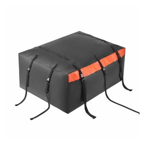 Car Rooftop Cargo Carrier Bag, 23 Cubic Feet Roof Cargo Carrier, Heavy Duty 840D PVC 100% Waterproof Car Roof Luggage Bag for All Vehicle with/without Rack- with Lock, Anti-Slip Mat, 6 Door Hook