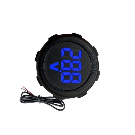 Car Round Voltage Tester Measurement Tool Waterproof Design 4 to 100V LED Readout For Automotive Industrial Applications