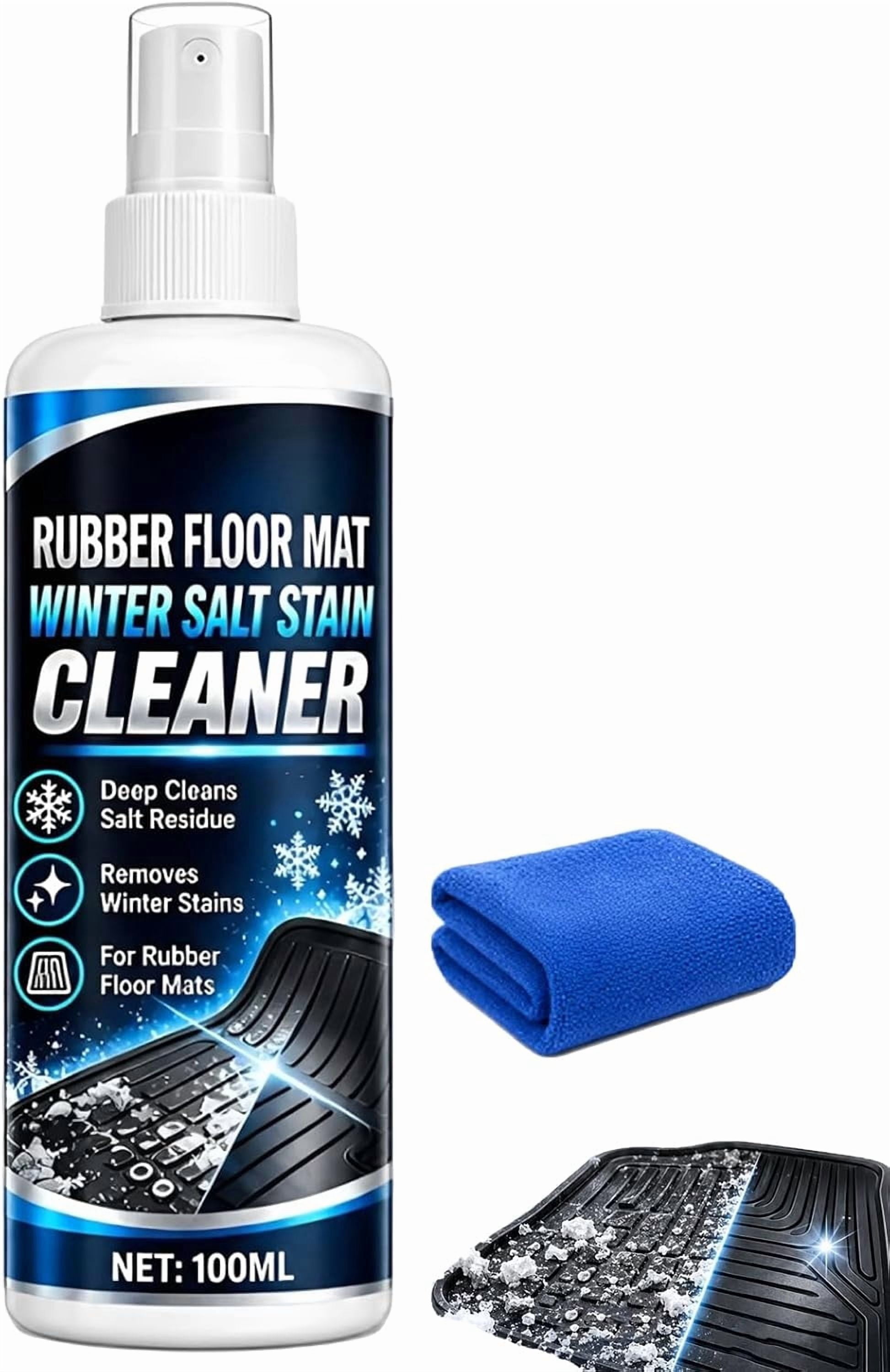 Salt Fallig Car Rubber Floor Mat Winter Salt Stain Remover Spray (100ml) | Deep ...