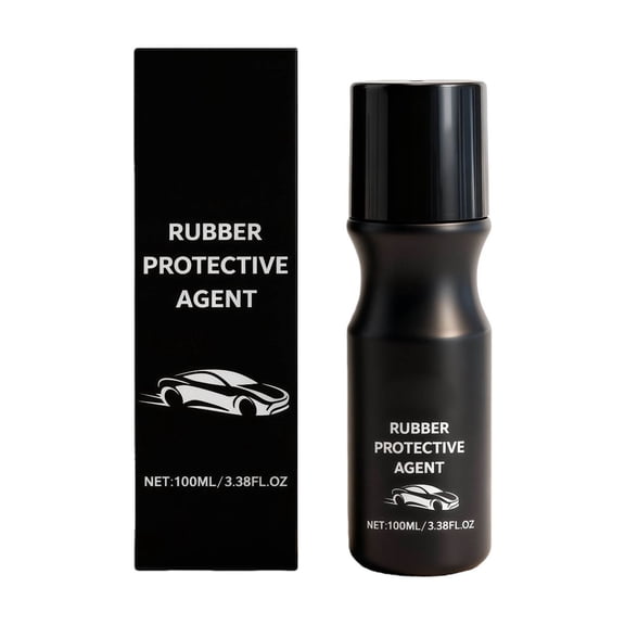 Car Rubber Lubricant Spray For Weatherstrips And Seals, Prevents Squeaks And Protects From Cracking