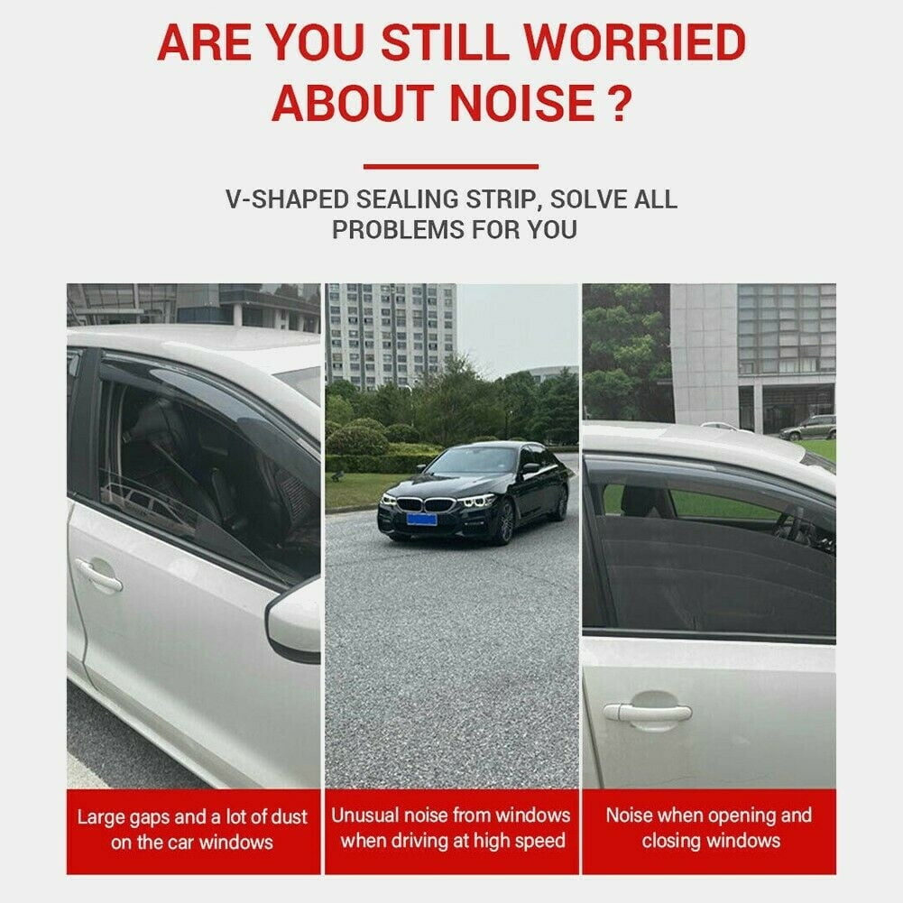 Windshield Sound Car Rubber Seal Strips, Auto Seal Sticker, Window Edge, Windshield ...