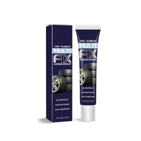 Car Rubber Tire Repair Adhesive With Strong Bonding, Crack Sealing And Tire Sidewall Protection For Automotive Tire Maintenance And Care