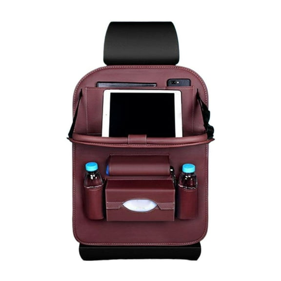 Car #SEAT BACK ORGANIZER# Storage Holder Tray Shelf Pocket Dining Table ht C2 Q5L5