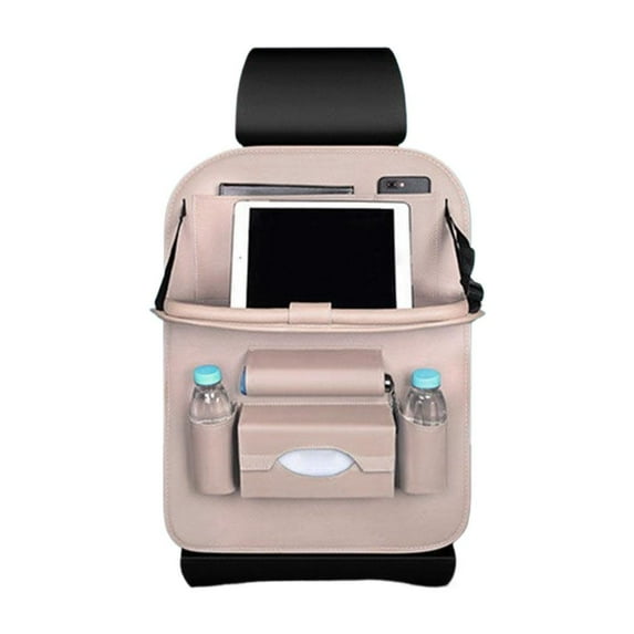 Car #SEAT BACK ORGANIZER# Storage Holder Tray Shelf Pocket Dining Table ht GX O4M1