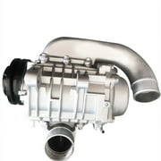 سيارة SUV Cherokee Roots Supercharger Compressor Kompressor Blower Booster Turbine Auto Universal Turbine Supercharger Blower Booster لتعديل محرك السيارة SUV Roots Supercharger Compressor
