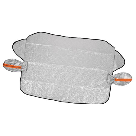 Car SUV Windshield Ice Snow Cover Universal Waterproof Windproof Protector 4 Layer with Reflective Strips
