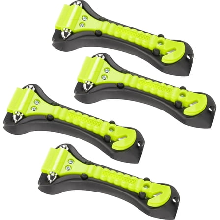 Car Safety Hammer, 3-in-1 Emergency Escape Tool with Window Breaker and Seat Belt Cutter, 2 Pack Safety Emergency Car Escape Tool for Car, Office, Home