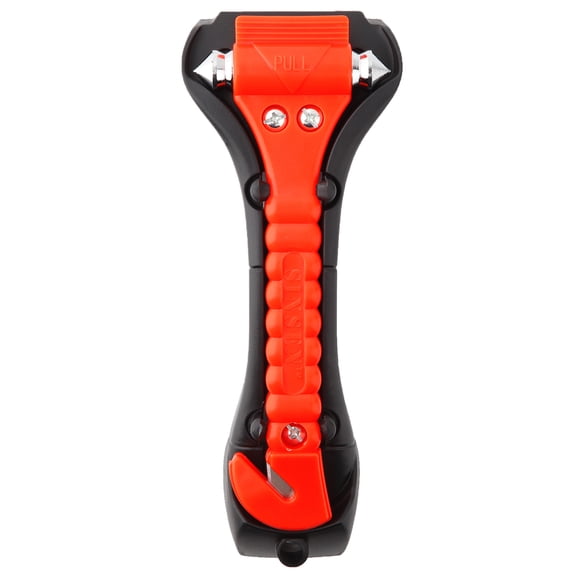 Car Safety Hammer Emergency Escape Tool Auto Window Glass Breaker and Seat Belt Cutter 2-in-1