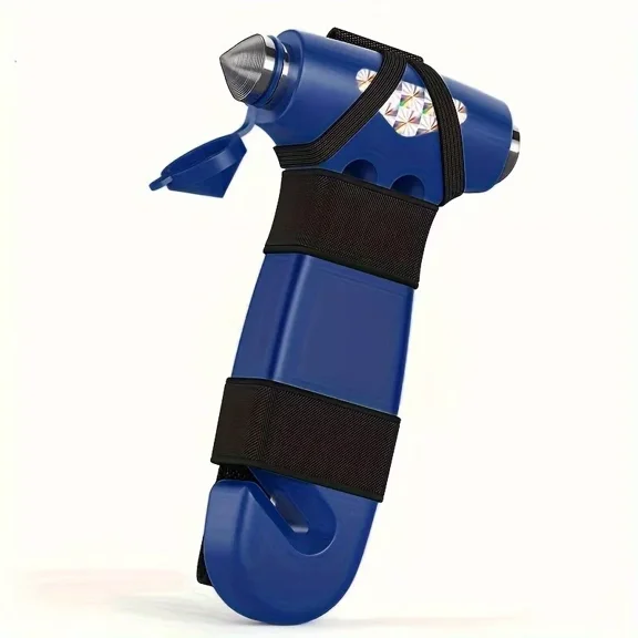Car Safety Hammer Window Breaker, Emergency Escape Tool With Seat Belt Cutter