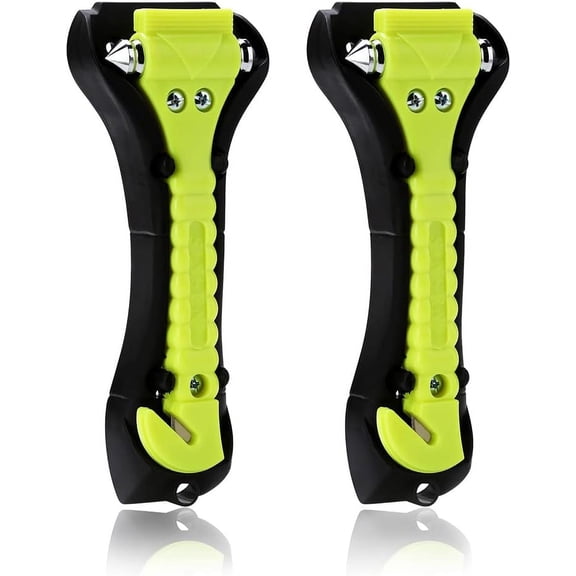 Saashi 2-in-1 Car Escape Tool: Window Breaker & Seatbelt Cutter