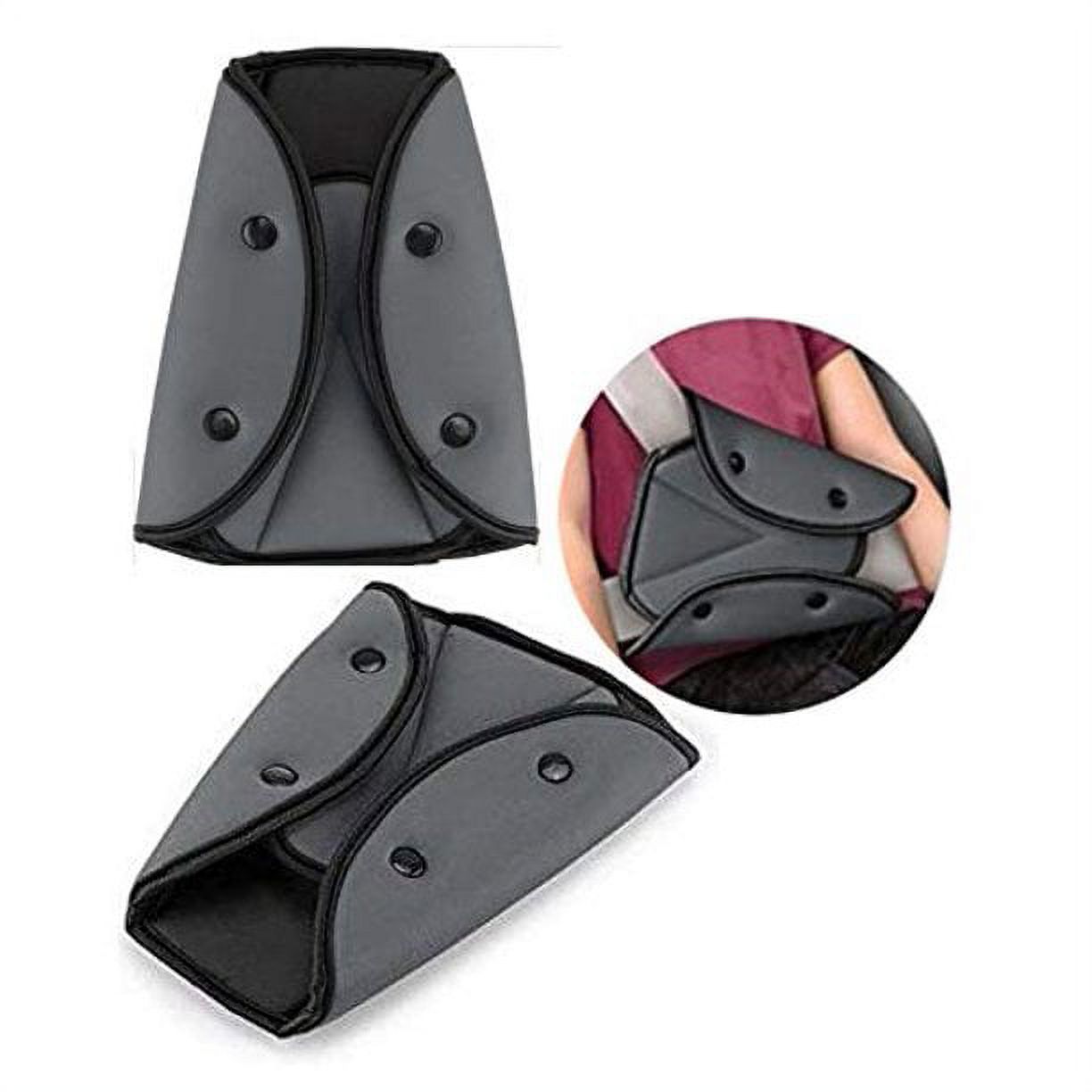 Car Safety Kids Seatbelt Adjuster Shoulder Pad Children Seat Belt Clips