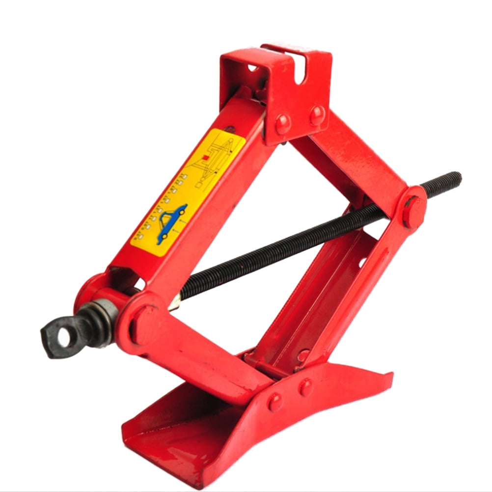 Car Scissor Jack 2 Ton Capacity Steel Portable Tire Jack Durable