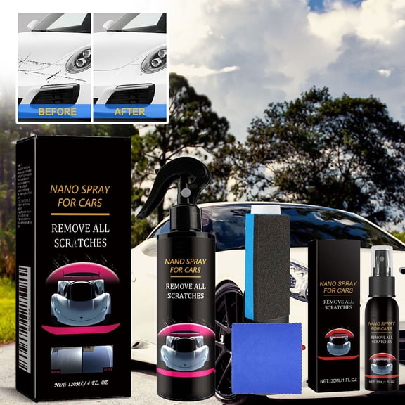 Car Scratch Coating Kit for Interior and Exterior Plastic, , and Metal with Hydrophobic Protection and Long-Lasting Shine
