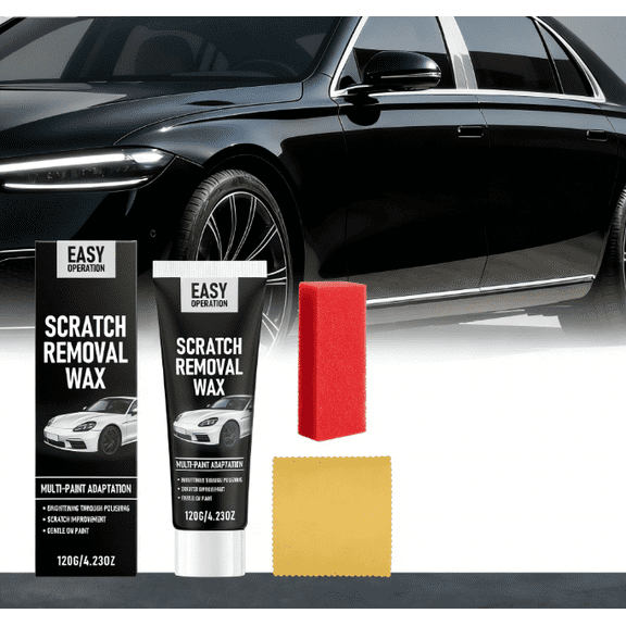 Car Scratch Removal,Car Scratch Repair Wax, 3.5Oz Paste, scratch remover for vehicles, Car Scuff Removal, Auto Body Correction, Road Travel, Clear Coating, 3 Pc