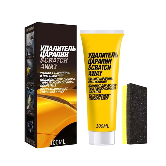 Car Scratch Removal Kit - Effective Paint Scratch Repair, Easy Polishing Wax, Suitable for All Vehicle Colors, Quickly Buffs Out Scratches, Friendly to Car Paint