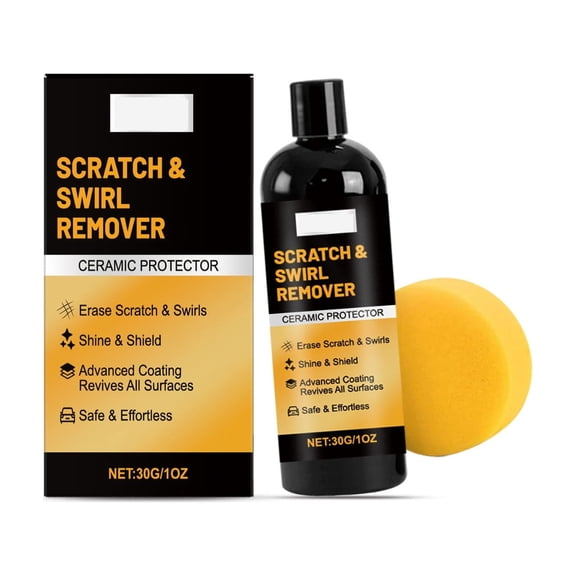 Car Scratch Removal Paste Set, Scratch Polishing and Repair Paste, Advanced Coating Technology for Durable Finish, Versatile Use on Paint, Plastic, and Metal Surfaces, Ideal for Car Owners